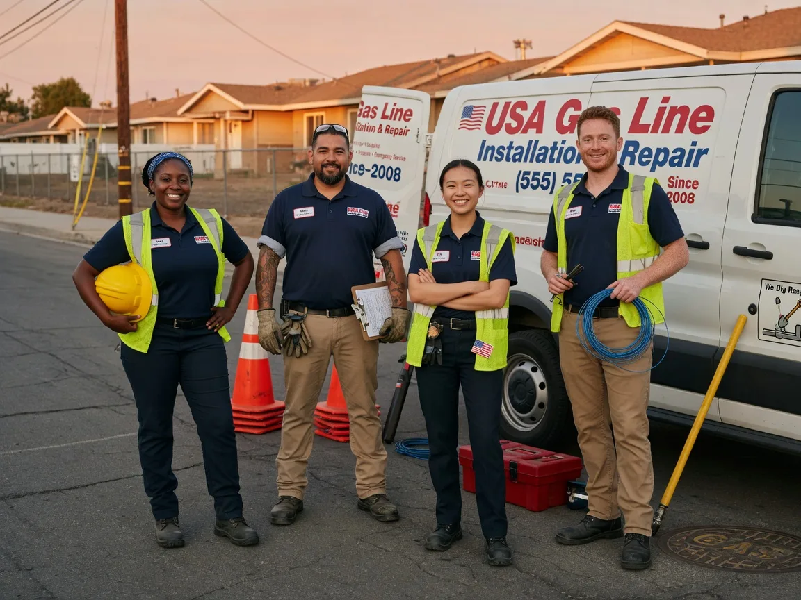 Gas Line Installation company in Beccaria, PA